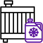 Coolant recovery tank check